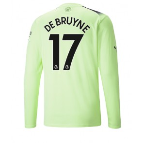 Manchester City Kevin De Bruyne #17 Tredjedrakt 2022-23 Langermet